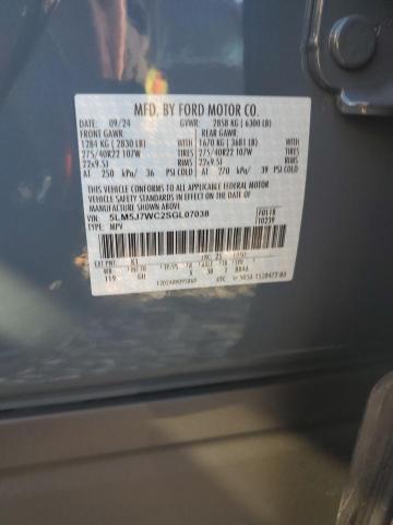 2025 LINCOLN AVIATOR RE 5LM5J7WC2SGL07038