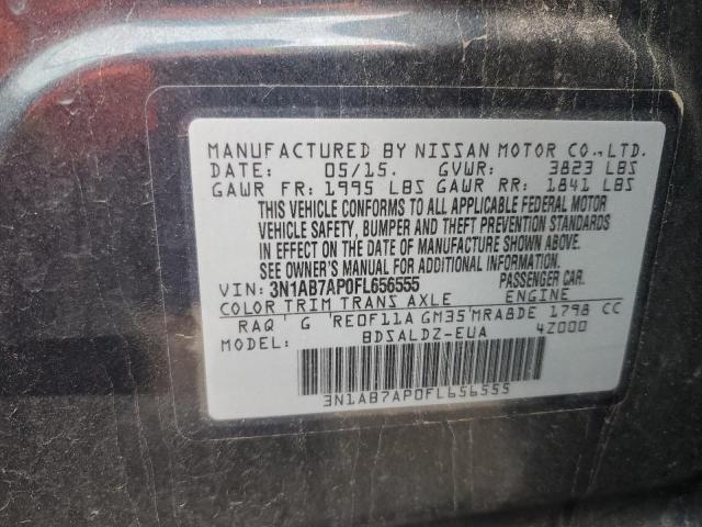2015 NISSAN SENTRA S - 3N1AB7AP0FL656555