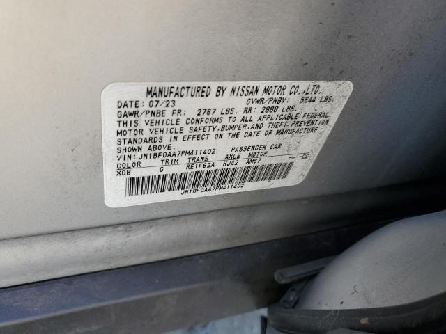 2023 NISSAN ARIYA VENT JN1BF0AA7PM411402