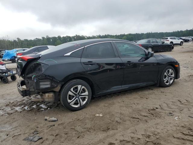 Vin: 19xfc2f54je020129, lot: 53824225, honda civic lx 20183