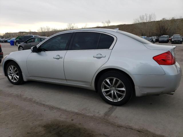 INFINITI G37 2009 silver  gas JNKCV61FX9M361213 photo #3