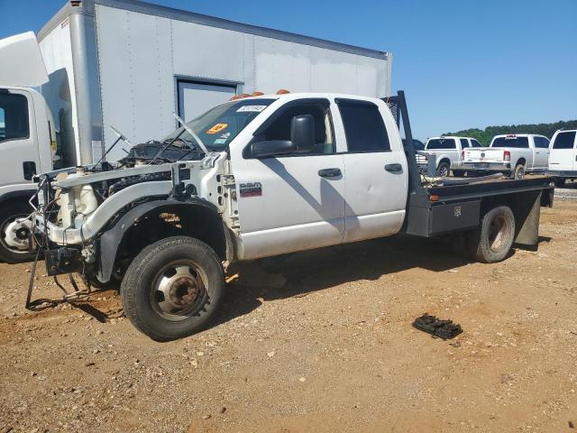 DODGE RAM 3500 S 2008 white crew cha diesel 3D6WG48A28G228917 photo #1
