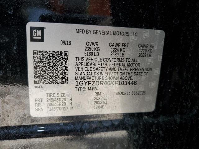 2019 CADILLAC XT4 PREMIU 1GYFZDR46KF103446