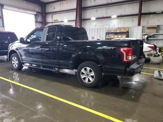 FORD F150 SUPER 2016 black  gas 1FTEX1C81GKD94535 photo #3
