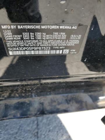2023 BMW X3 SDRIVE3 - 5UX43DP05P9P87523