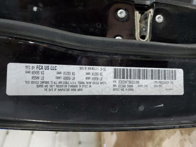 2016 DODGE CHARGER PO 2C3CDXKT3GH231390