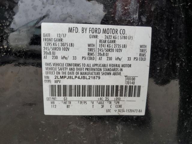 2018 LINCOLN MKX RESERV 2LMPJ8LP4JBL21879