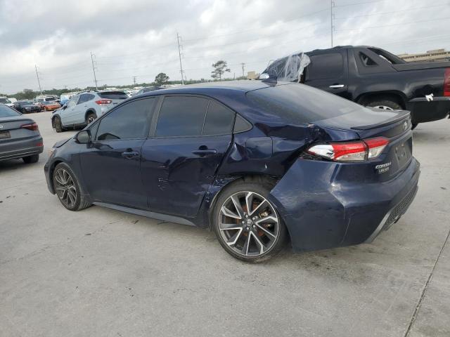 TOYOTA COROLLA SE 2020 blue  gas JTDS4RCE1LJ015341 photo #3