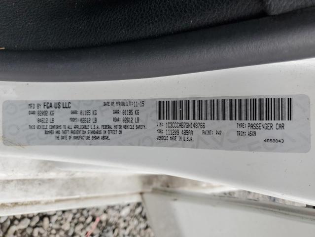 2016 CHRYSLER 200 LIMITED 1C3CCCAB7GN148766