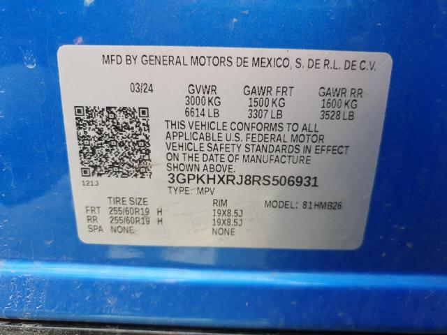 2024 HONDA PROLOGUE T 3GPKHXRJ8RS506931