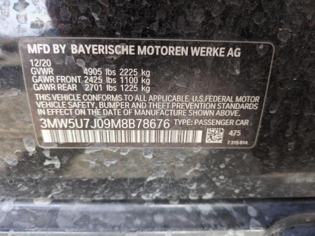 2021 BMW M340I - 3MW5U7J09M8B78676
