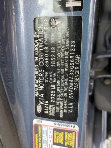 2016 KIA RIO LX - KNADM4A33G6681233