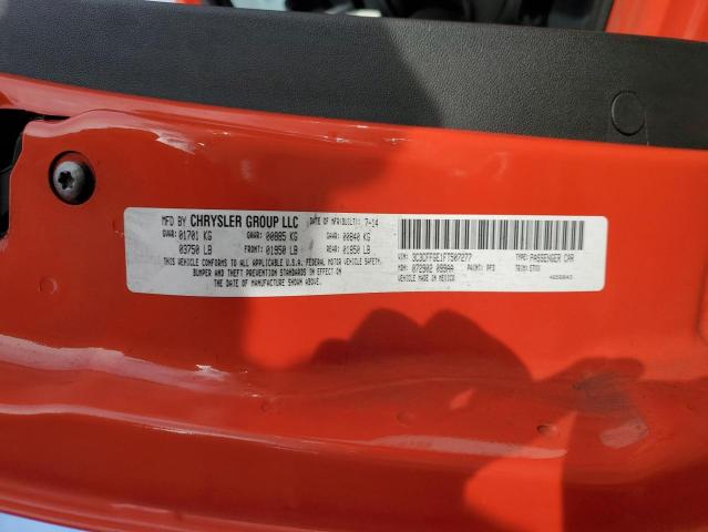 2015 FIAT 500 ELECTR 3C3CFFGE1FT507277