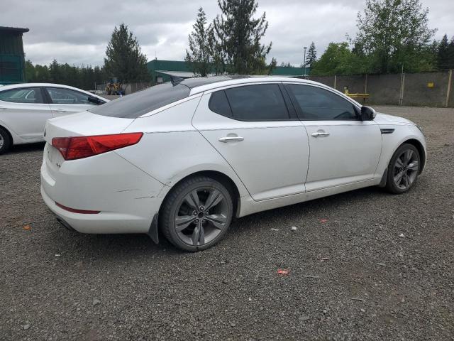 KIA OPTIMA EX 2013 white  gas 5XXGN4A7XDG121884 photo #4