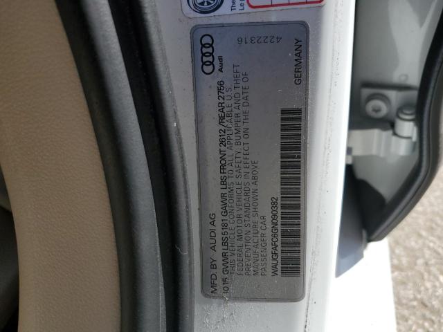 2016 AUDI A6 WAUGFAFC6GN090382
