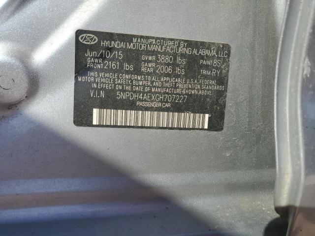 2016 HYUNDAI ELANTRA SE - 5NPDH4AEXGH707227