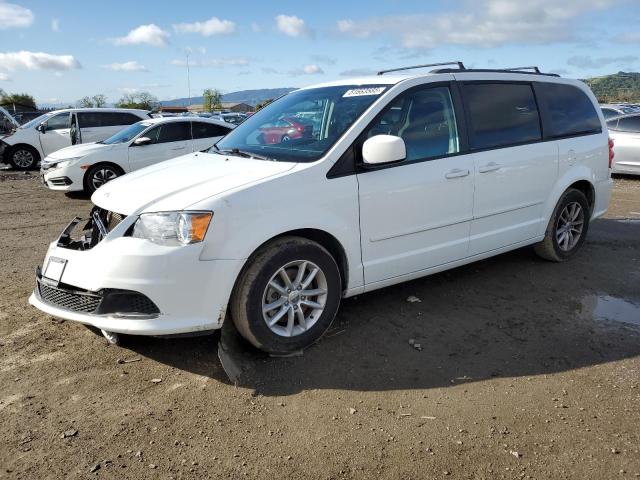 DODGE GRAND CARA 2014 white  flexible fuel 2C4RDGCG2ER214207 photo #1
