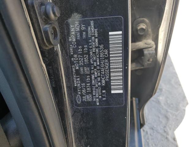 2017 HYUNDAI ACCENT SE - KMHCT4AE6HU186536