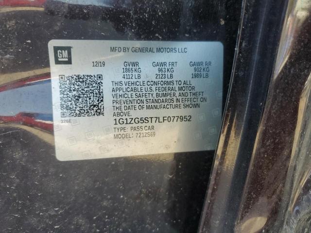 2020 CHEVROLET MALIBU RS 1G1ZG5ST7LF077952