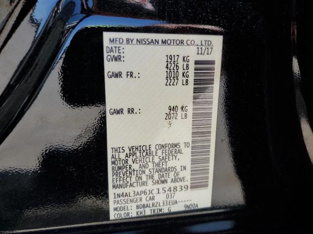 2018 NISSAN ALTIMA 2.5 - 1N4AL3AP6JC154839