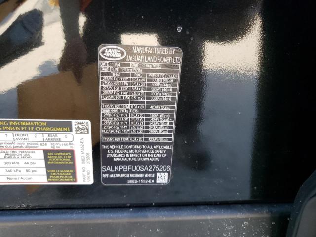 2025 LAND ROVER RANGE ROVE - SALKPBFU0SA275206