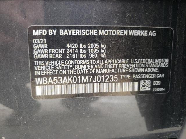 2021 BMW 228I - WBA53AK01M7J01235
