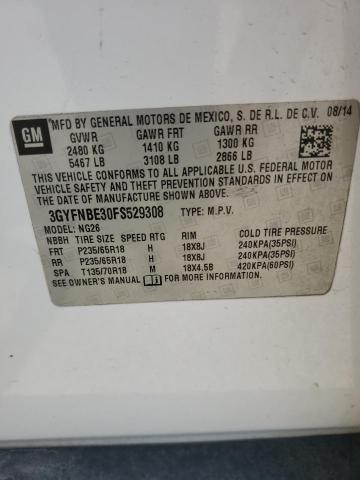 2015 CADILLAC SRX LUXURY - 3GYFNBE30FS529308