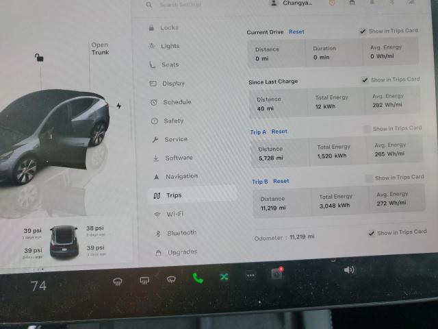 2023 TESLA MODEL Y - 7SAYGDEE5PF918853