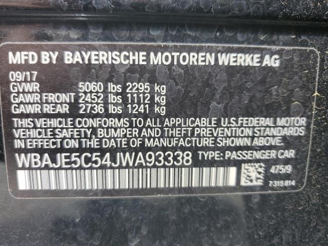 2018 BMW 540 I - WBAJE5C54JWA93338