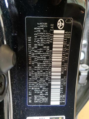 2024 TOYOTA COROLLA SE - 5YFS4MCE7RP203319