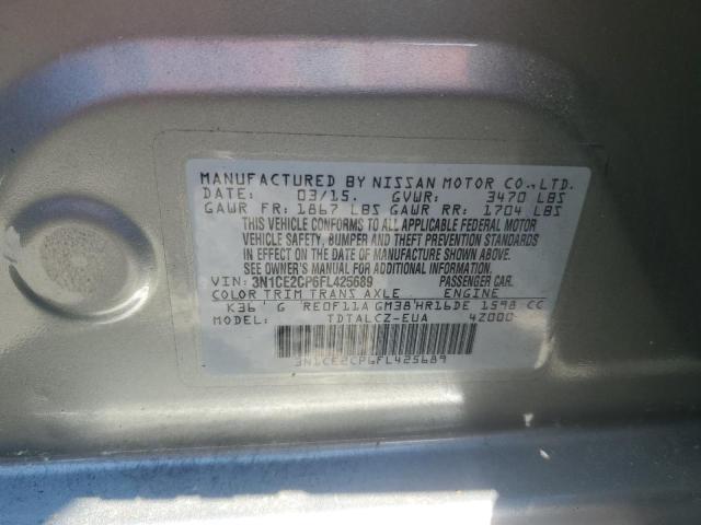 2015 NISSAN VERSA NOTE - 3N1CE2CP6FL425689