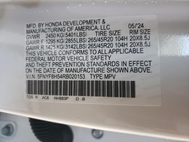 2024 HONDA PASSPORT E - 5FNYF8H54RB020153