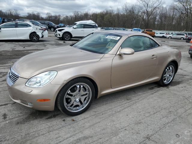 LEXUS SC 430 2002 beige  gas JTHFN48Y320004316 photo #1