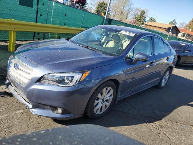 SUBARU LEGACY 2.5 2017 blue sedan 4d gas 4S3BNAF60H3039287 photo #1