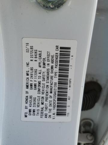 2016 HONDA ACCORD EXL - 1HGCR3F02GA021398