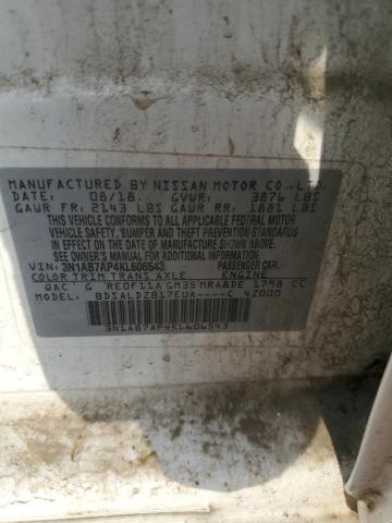 2019 NISSAN SENTRA S - 3N1AB7AP4KL606543