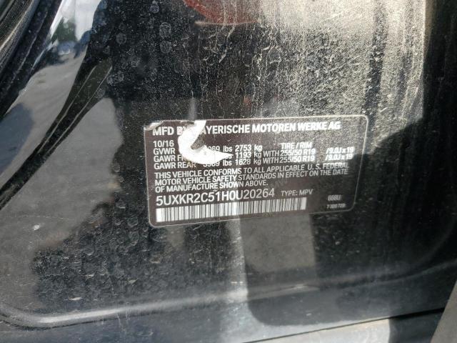 2017 BMW X5 SDRIVE3 - 5UXKR2C51H0U20264