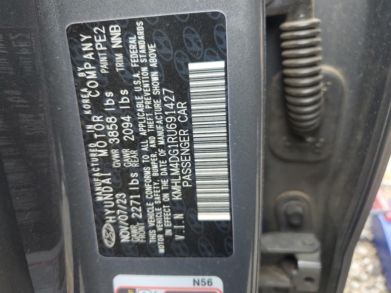 Lot #3182630709 2024 HYUNDAI ELANTRA SE