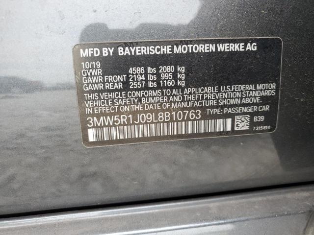 2020 BMW 330I - 3MW5R1J09L8B10763