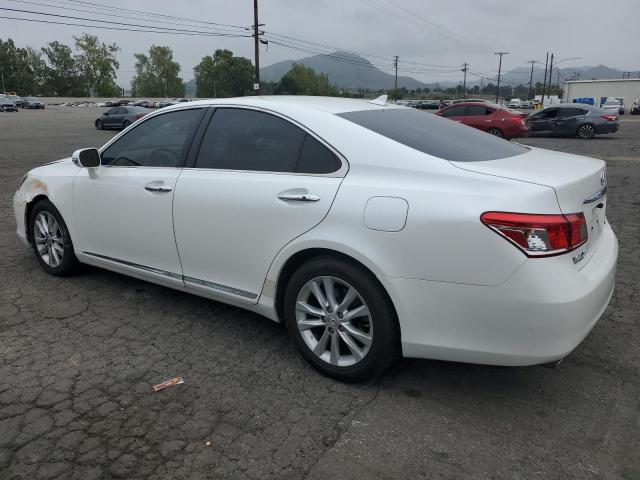 LEXUS ES 350 2012 white  gas JTHBK1EG2C2506841 photo #3