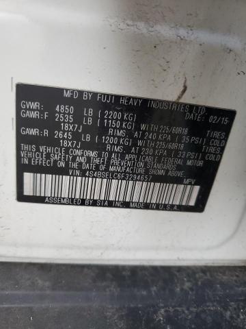 2015 SUBARU OUTBACK 3. - 4S4BSELC6F3294657
