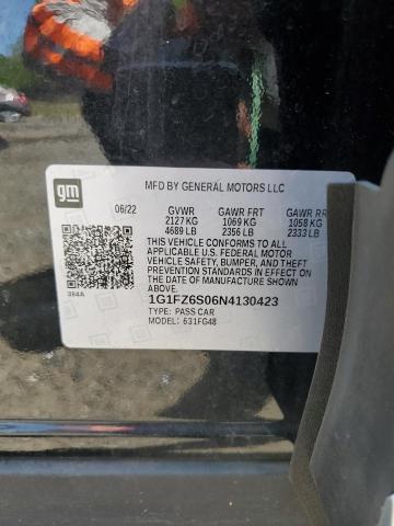 2022 CHEVROLET BOLT EUV P 1G1FZ6S06N4130423