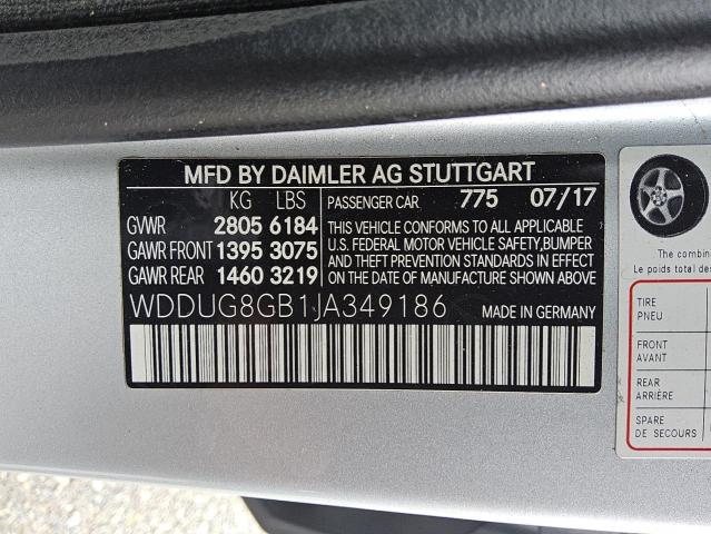2018 MERCEDES-BENZ S 560 4MAT - WDDUG8GB1JA349186