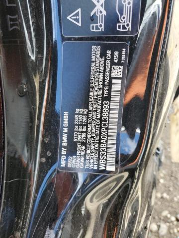 2023 BMW M4 COMPETI WBS33BA0XPCL38893