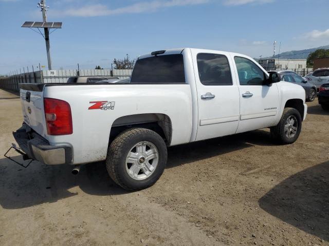 CHEVROLET SILVERADO 2011 white  flexible fuel 3GCPKSE37BG112705 photo #4
