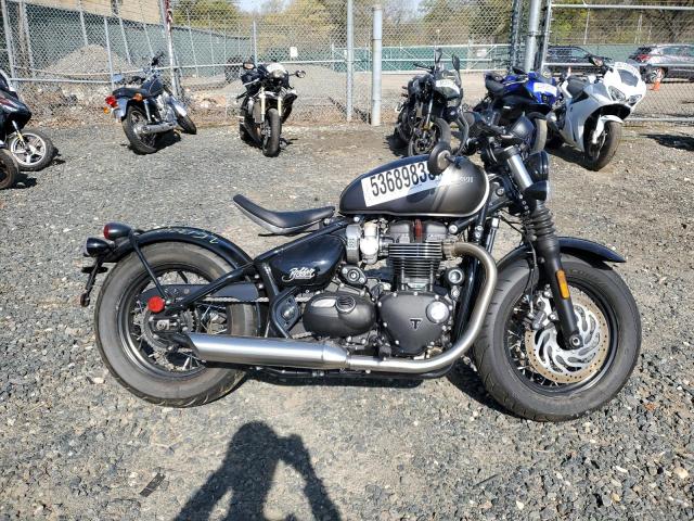 TRIUMPH MOTORCYCLE BONNEVILLE 2023 black  gas SMTD53HL5PTBG6915 photo #1
