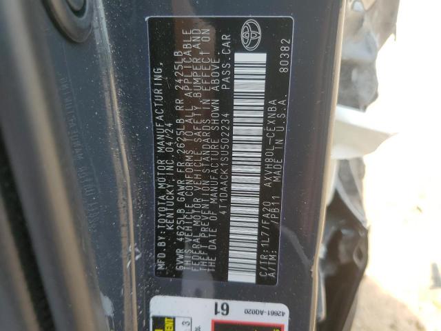 2025 TOYOTA CAMRY XSE - 4T1DAACK1SU502234