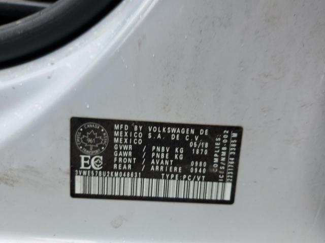 2019 VOLKSWAGEN JETTA SEL - 3VWE57BU2KM048631