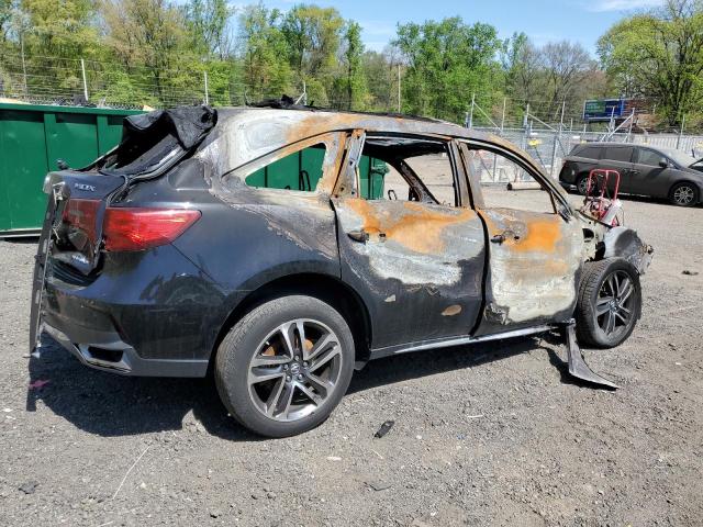 Vin: 5fryd4h8xhb022480, lot: 55913035, acura mdx advance 20173
