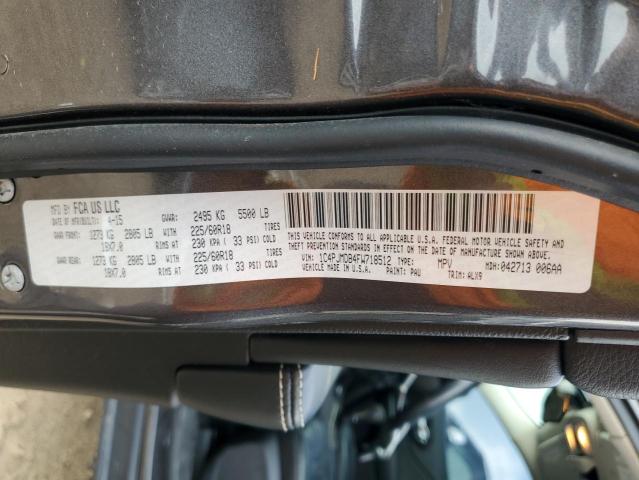 2015 JEEP CHEROKEE L - 1C4PJMDB4FW718512